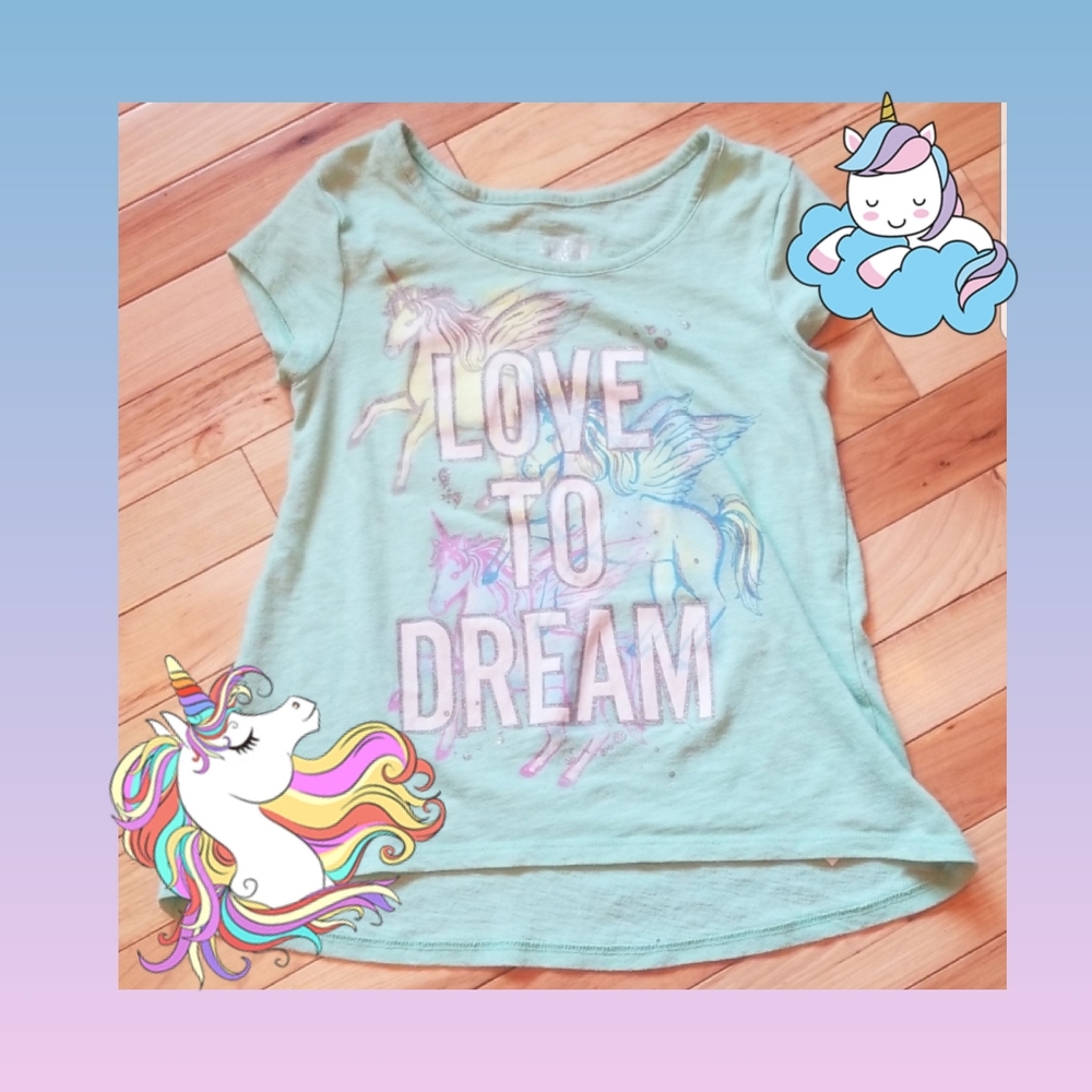 girls Justice love to dream t-shirt